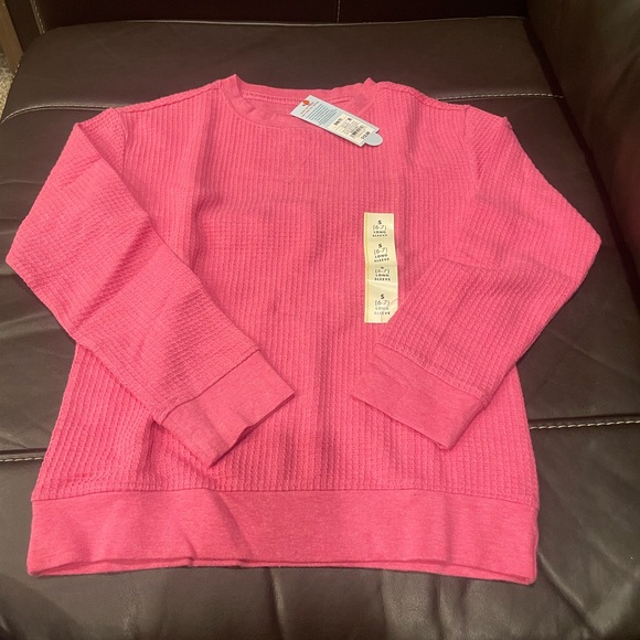 Cat & Jack 3 kids long sleeve soft waffle knit unisex pullover shirt many sizes - Picture 12 of 15